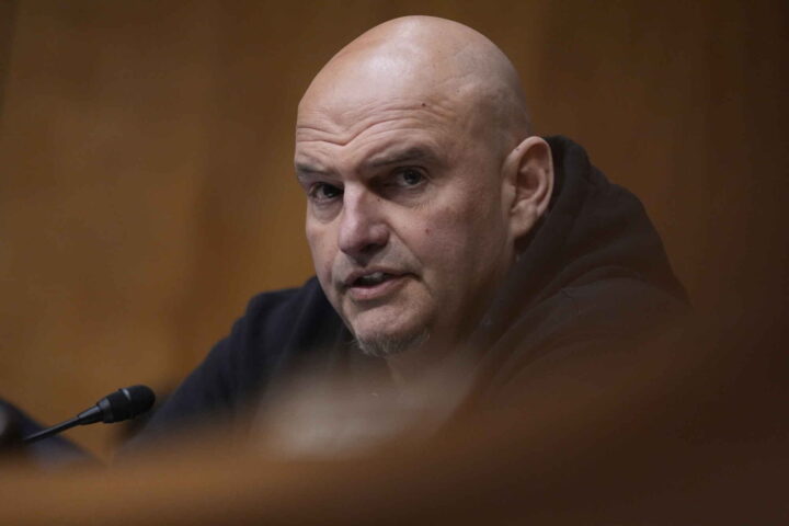 Demokraten Fetterman har delvis sett lyset