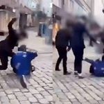 Plakater henges opp med bilde og navn på dem som sto bak den grove volden i Bergen