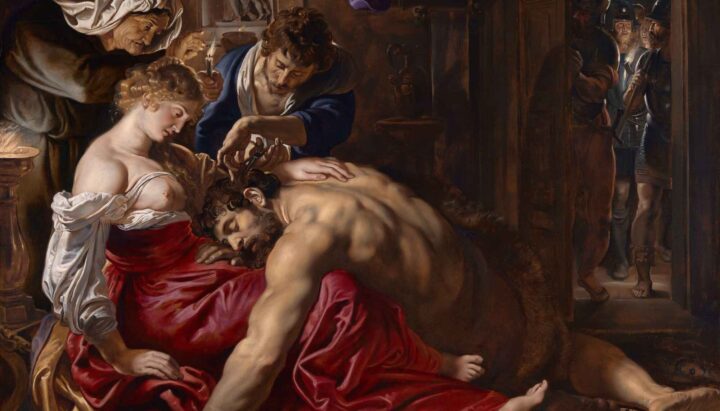 Samson og Dalila (c,1609-10).