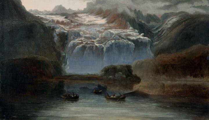 Jostedalsbreen (1840-tallet).