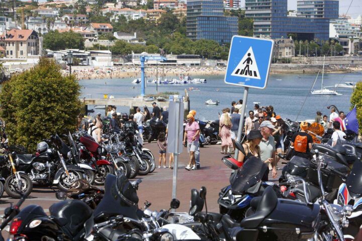 Flere titusener Harley-Davidson-fans samlet seg i helgen i Portugal