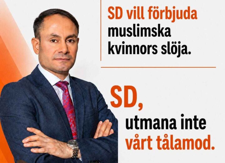 Islamistpar&shy;tiets trussel før det svenske valget: «Ikke sett vår tålmodighet på prøve!»