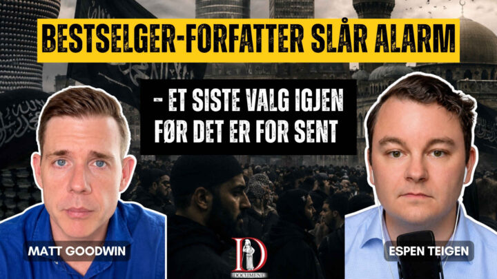 Matt Goodwin advarer Norge: – Dere er på vei ned i samme grøft