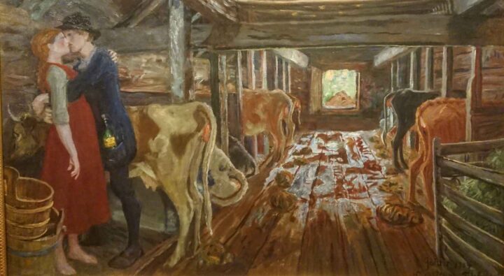 Fjøsfrieri (1903).