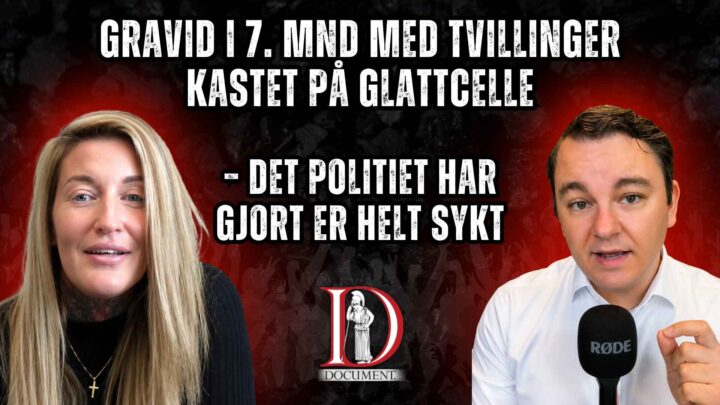 Høygravide Elise satt 12 timer på glattcelle – for det politiet hevder er en trussel