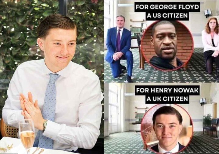 Viral dobbeltmoral: Keir Starmers ulike reaksjoner på Henry Nowak og George Floyd