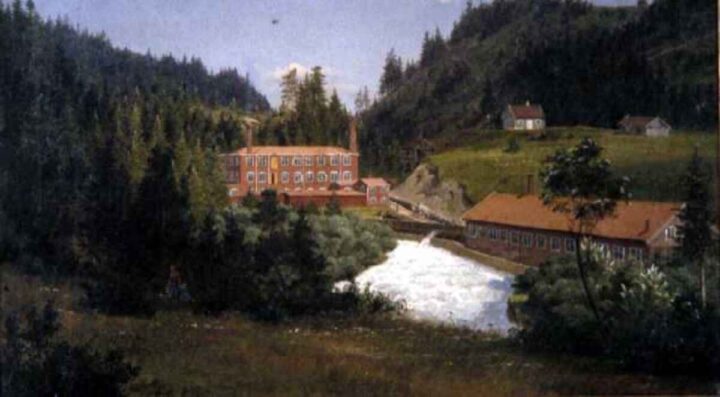 Nydalen fabrikker (1851).