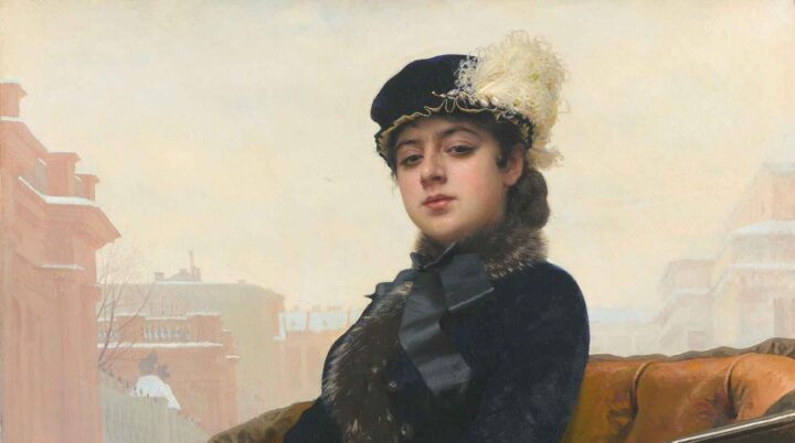 Den ukjente damen (1883).