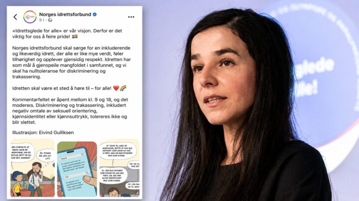 NIF: Menn kan konkurrere mot kvinner og bruke kvinnegarderober