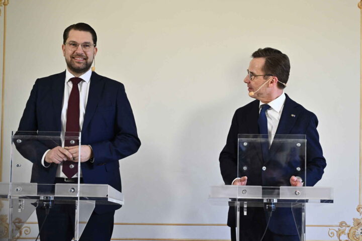 SD er det største partiet blant menn som er født i Sverige