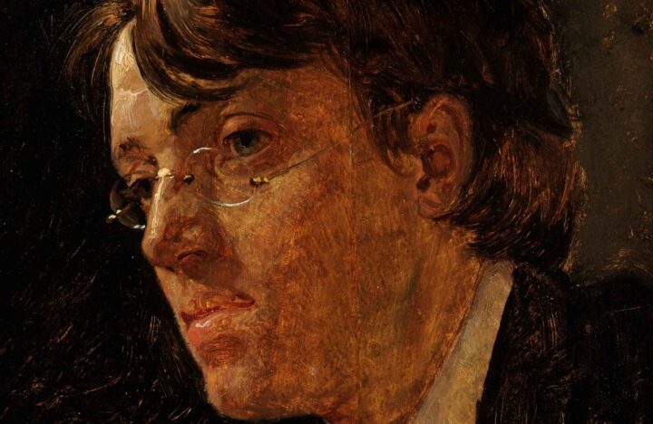Portrett av Eilif Peterssen (1875).