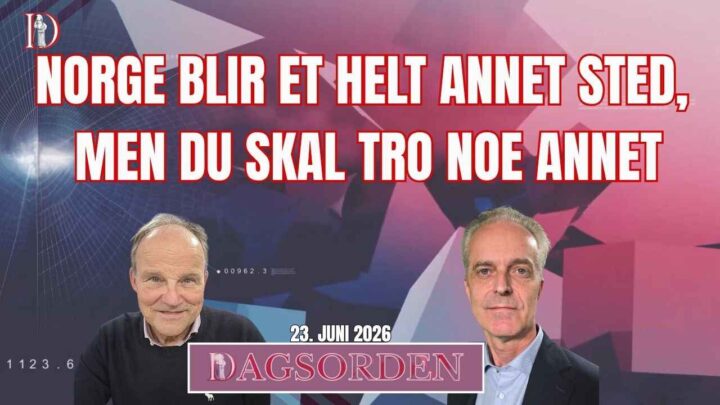 Norge blir et helt annet sted, men du skal tro noe annet
