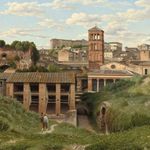 Parti ved Cloaca Maxima, Roma (1814).