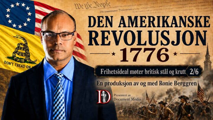 Følg podkast-serien: Amerikansk frihetsideal møter britisk stål og krutt