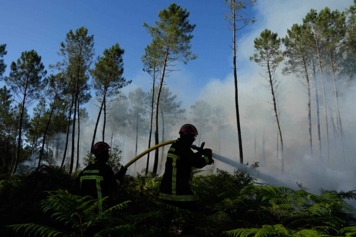 Skogbrannene i Frankrike: Over 160 pågrepet de siste tre ukene
