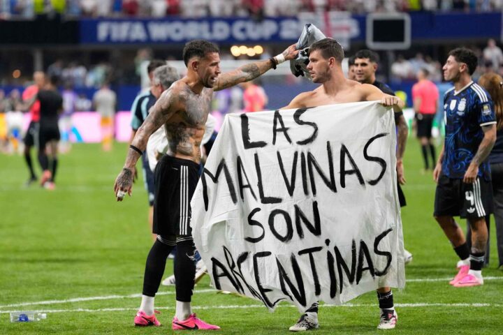 Argentina drar Las Malvinas-kortet på banen