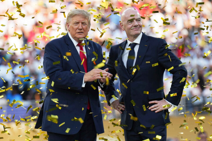 Infantino rammet av Trump-krigen