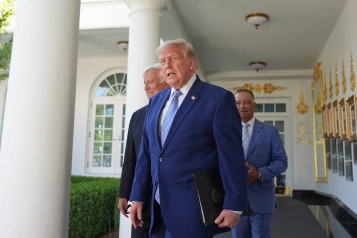 Trump raser mot EU etter Google-bot – truer med toll