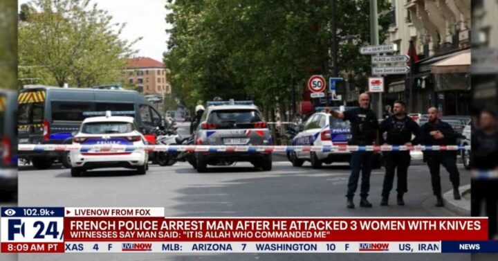 Mann knivstakk tre kvinner i Paris: Ropte at han var befalt av Allah