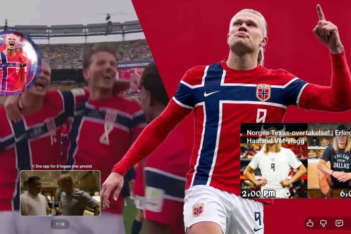 Over 500 peruanske barn døpt Haaland under Fotball-VM 2026