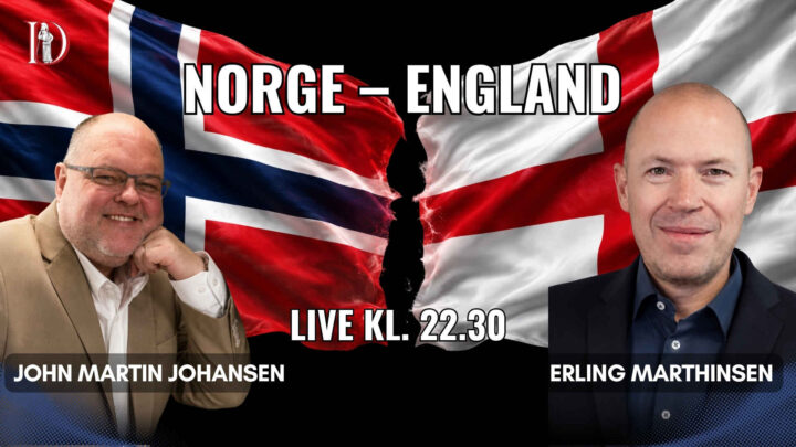 LIVE: Document følger med på Norge–England