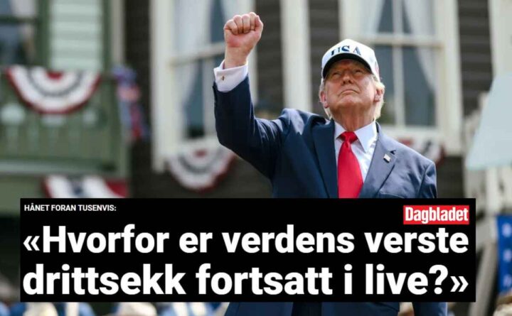 Ønsketenkning om død og fatwa mot Trump i Dagbladets kommentarfelt