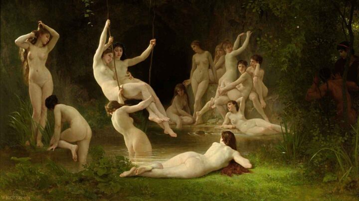 Et nymfeum (1878).