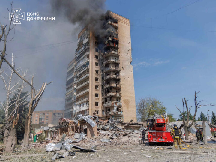 Evakuerer barnefamilier fra Kramatorsk