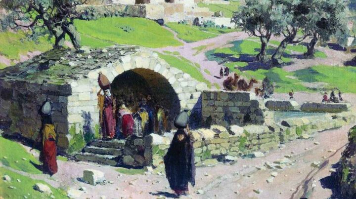 Mariakilden i Nazareth (1882).